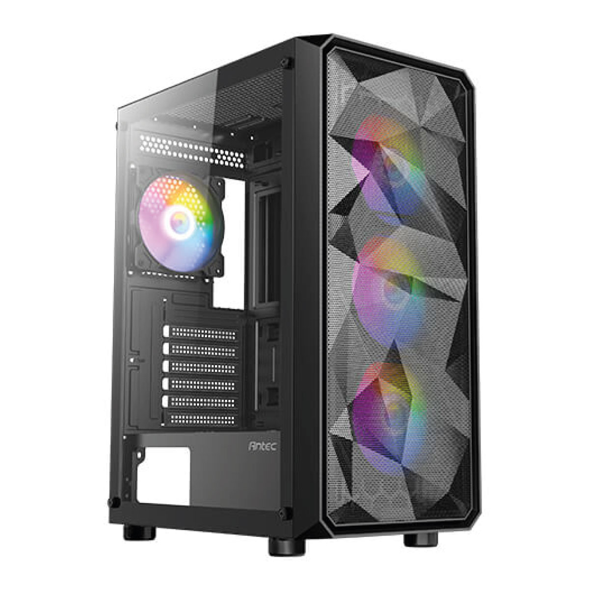 Gabinete PC Gamer Antec AX83 ARGB 4 Fans, Mid Tower
