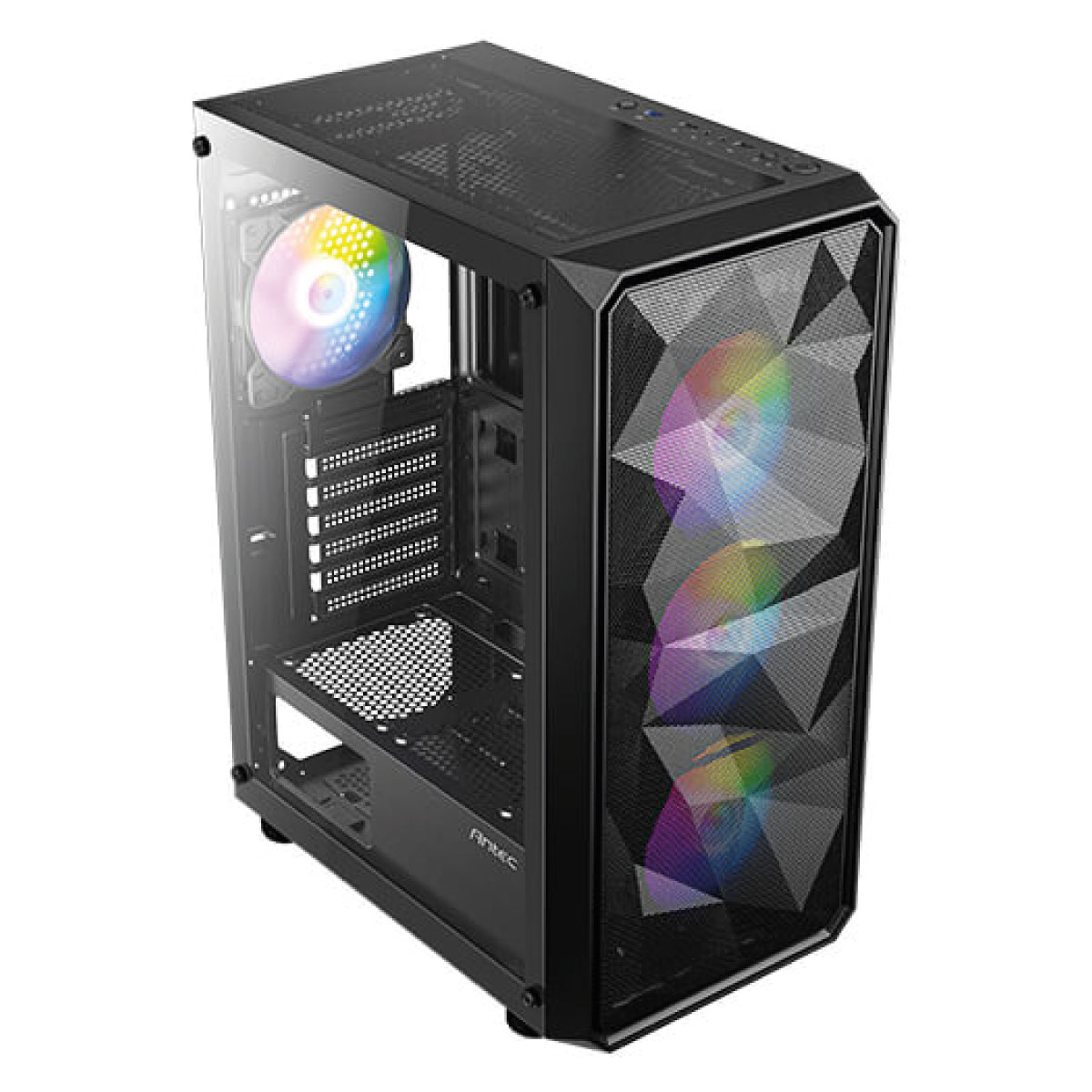 Gabinete PC Gamer Antec AX83 ARGB 4 Fans, Mid Tower