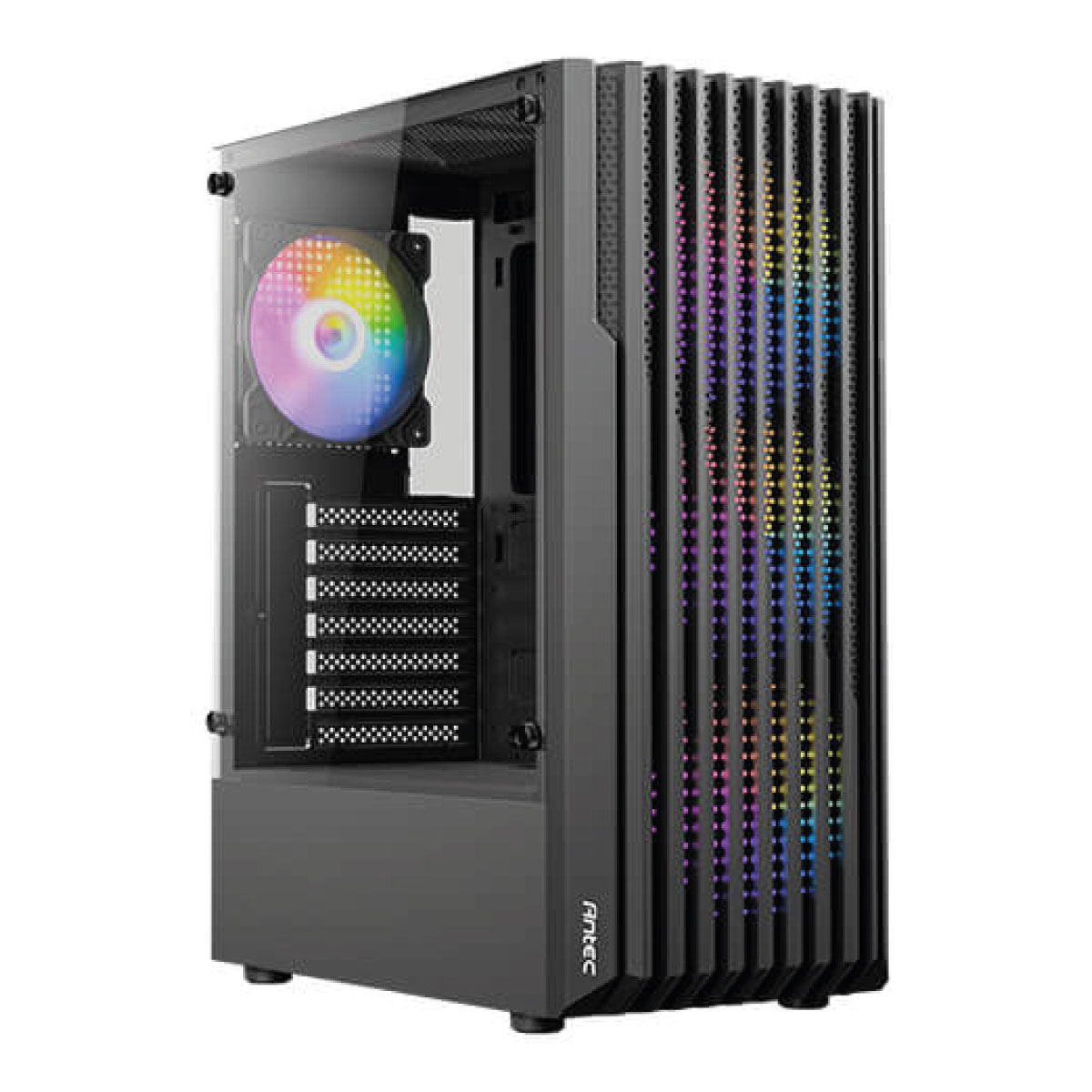 Gabinete PC Gamer Antec AX22 ELITE, 4 fans RGB, Mid Tower