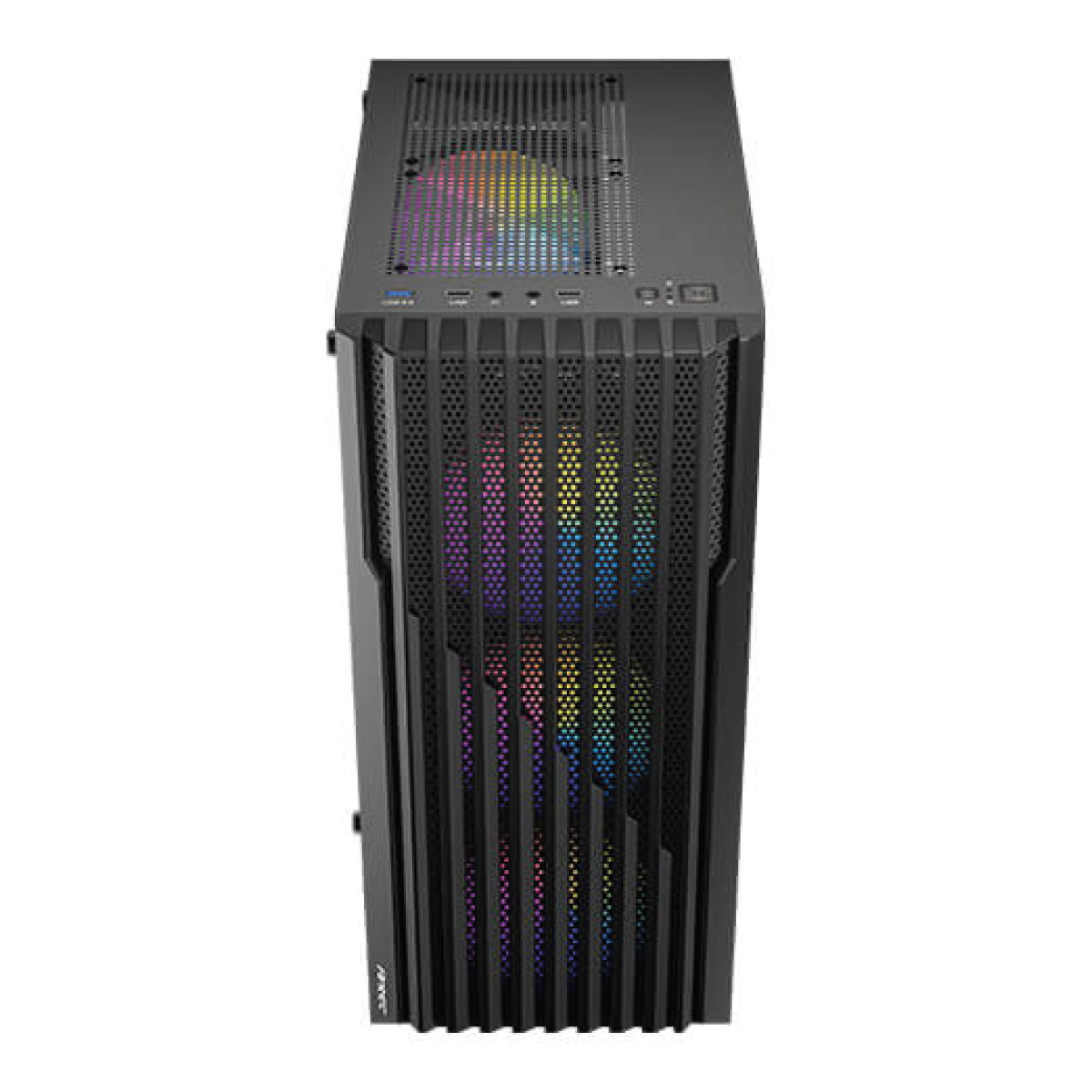 Gabinete PC Gamer Antec AX22 ELITE, 4 fans RGB, Mid Tower