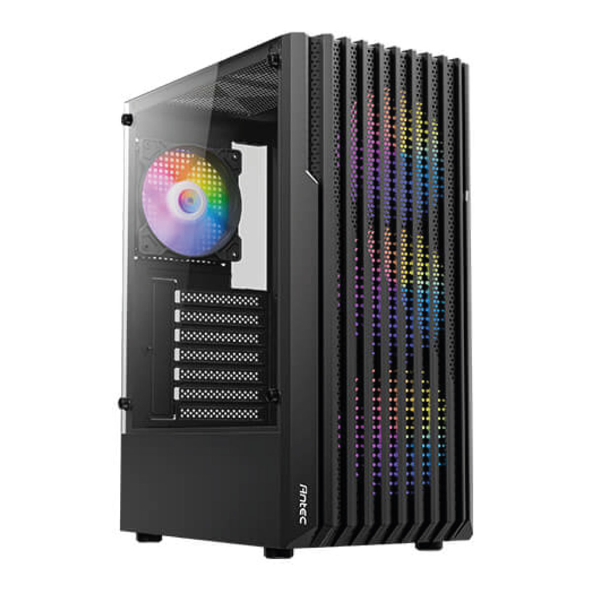 Gabinete PC Gamer Antec AX22 ELITE, 4 fans RGB, Mid Tower