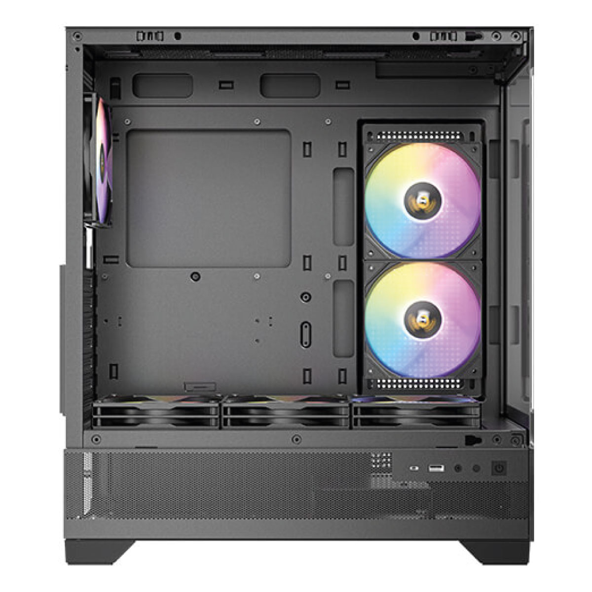 Gabinete Gamer Antec CX700, ARGB, Vidrio Templado, 3 Fanes