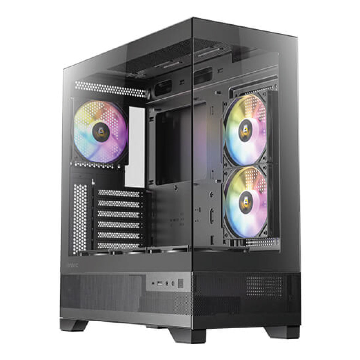 Gabinete Gamer Antec CX700, ARGB, Vidrio Templado, 3 Fanes