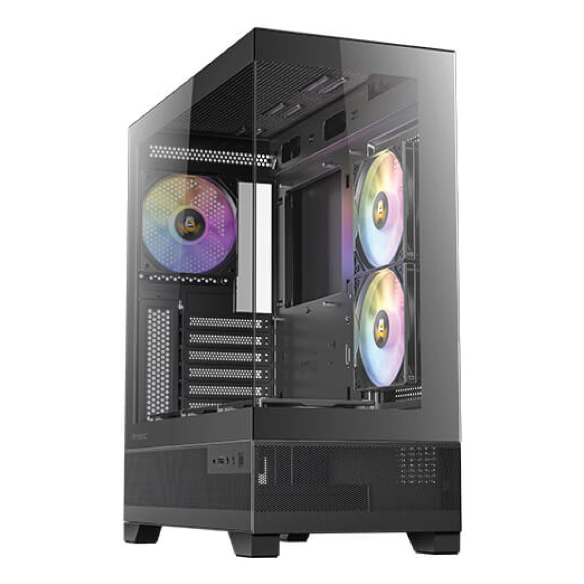 Gabinete Gamer Antec CX700, ARGB, Vidrio Templado, 3 Fanes