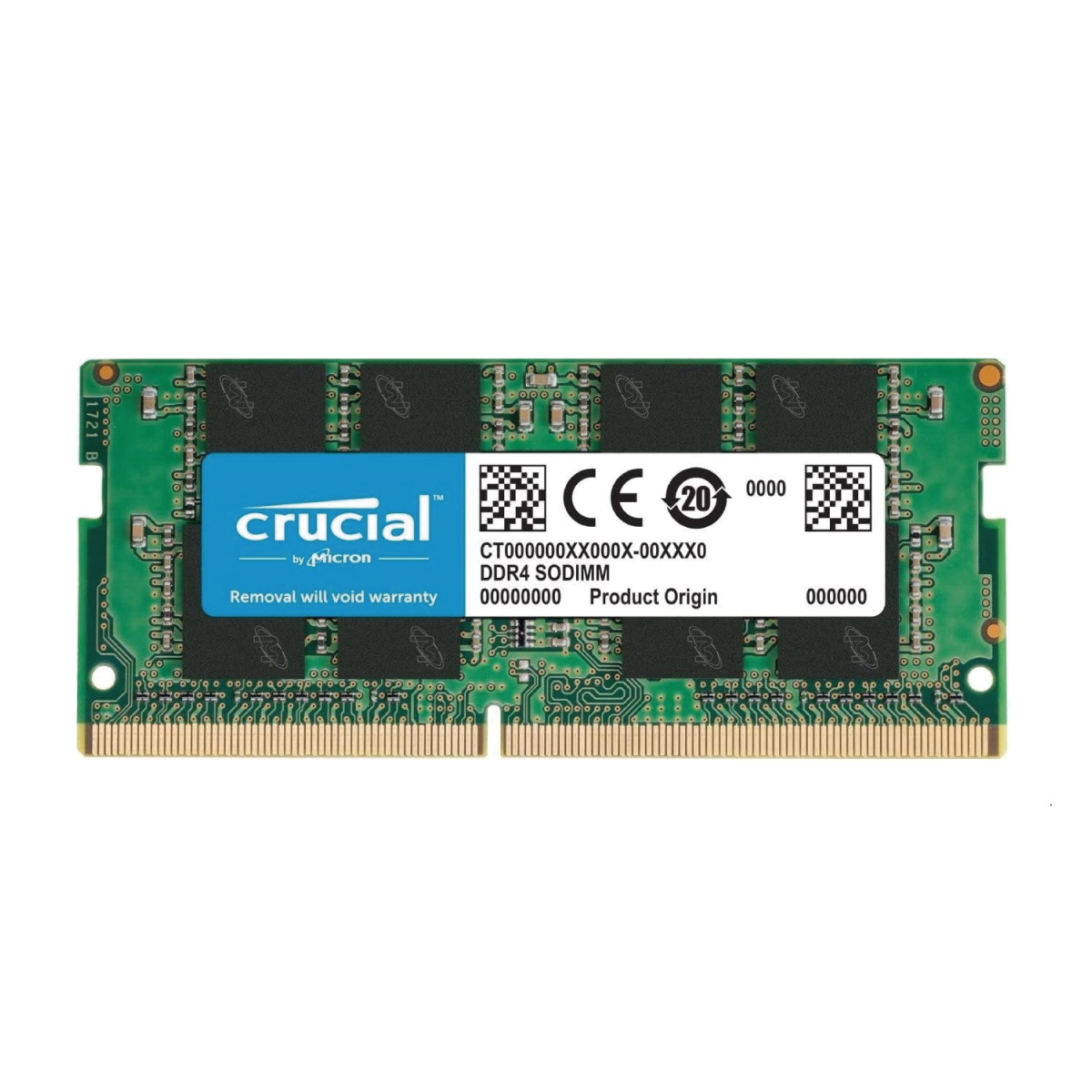 Memoria Ram DDR4 Crucial 16GB 3200MHZ Sodimm