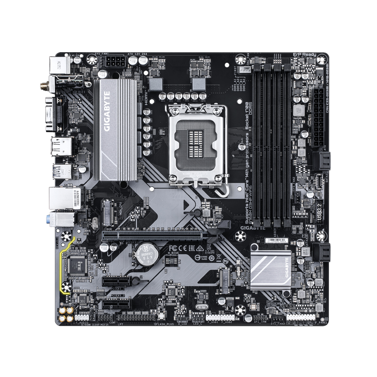 Motherboard Gigabyte B760M D3HP WIFI6, LGA1700, 4 x DDR5