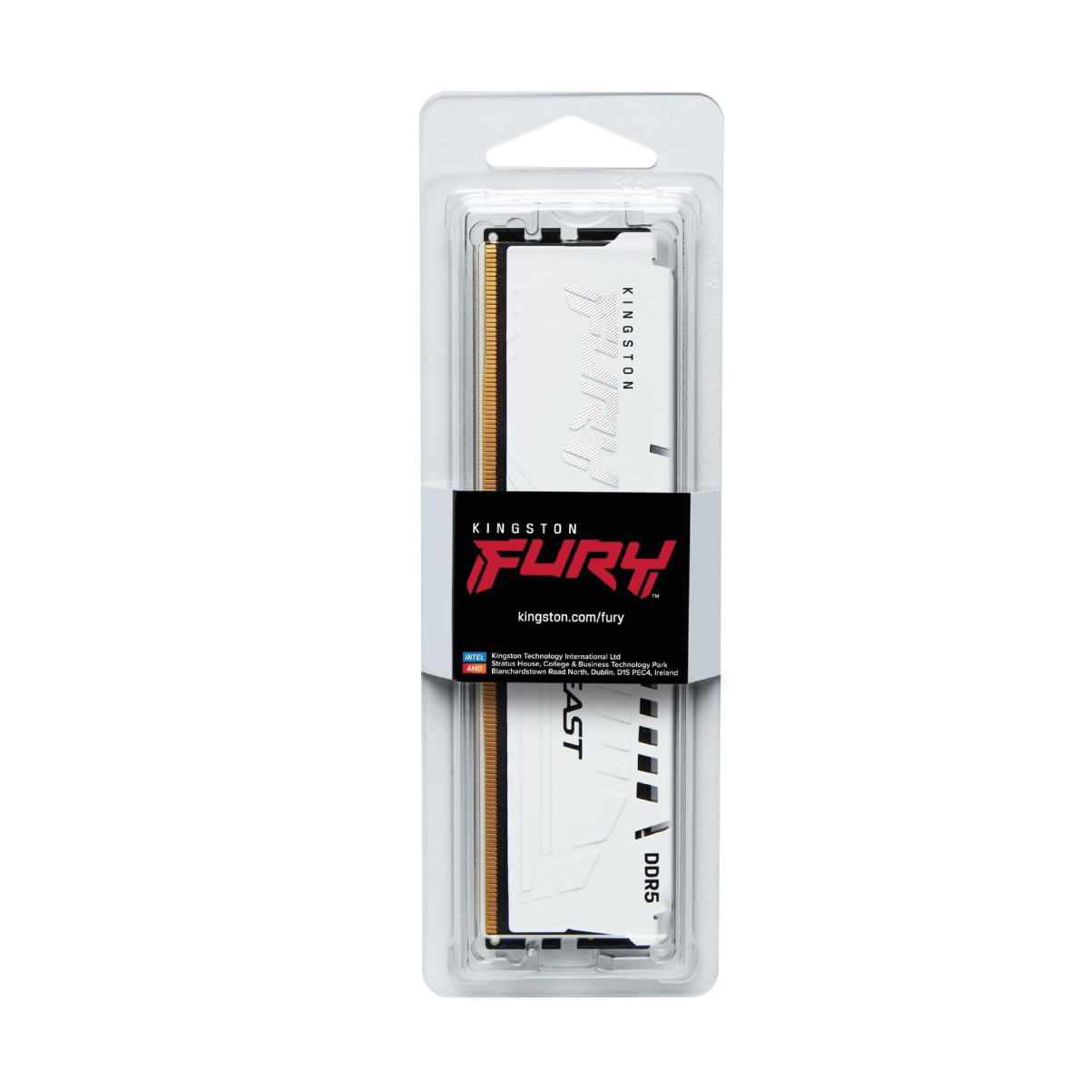 Memoria Kingston Fury Beast Expo Amd White 16gb Ddr5 6000mts