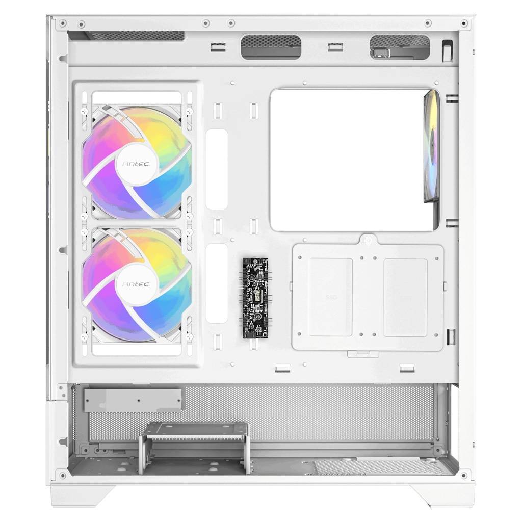 Gabinete Gamer Antec CX700, ARGB, Vidrio Templado, 3 Fanes Blanco