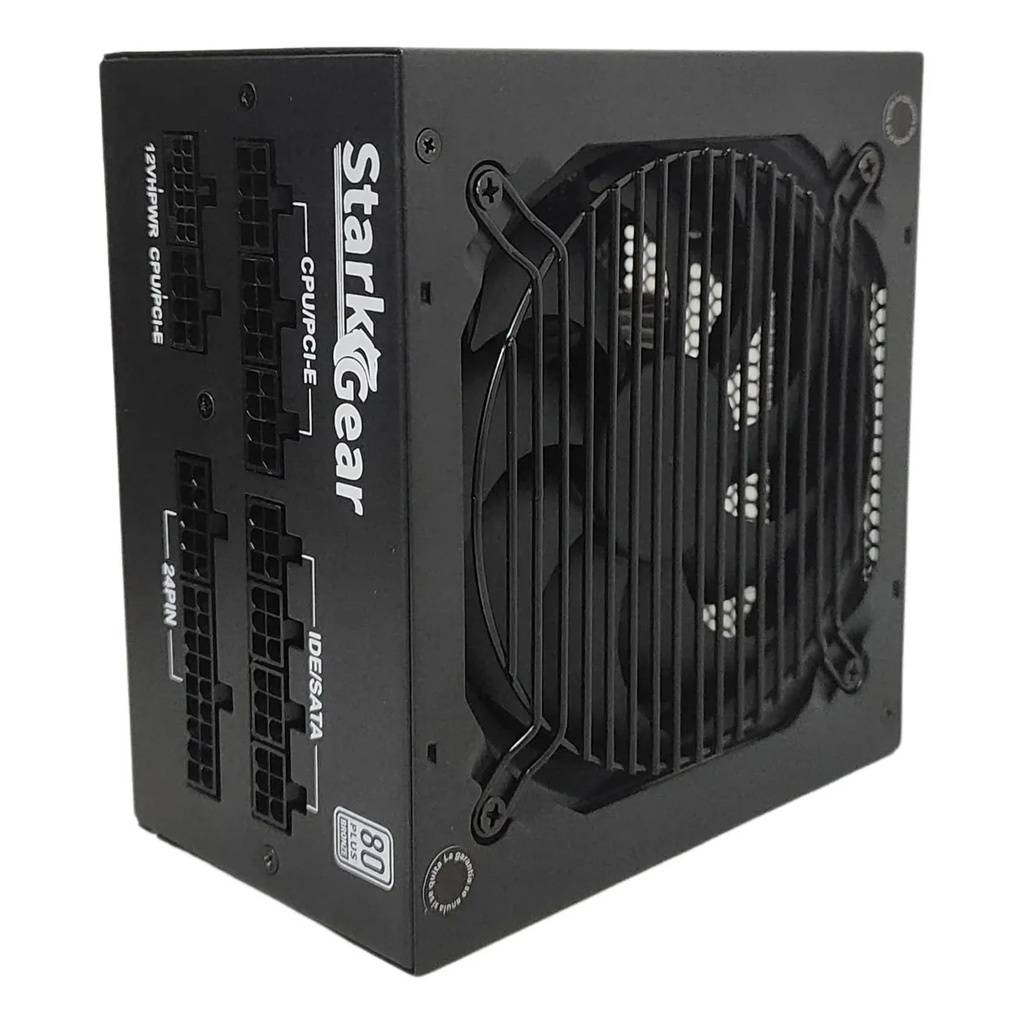 Fuente PC 750W Reales StarkGear 80 Plus Bronze Full Modular