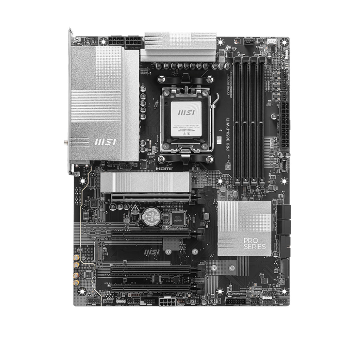 Motherboard MSI PRO B850-P WIFI, AM5, 4x DDR5, Wi-Fi 7