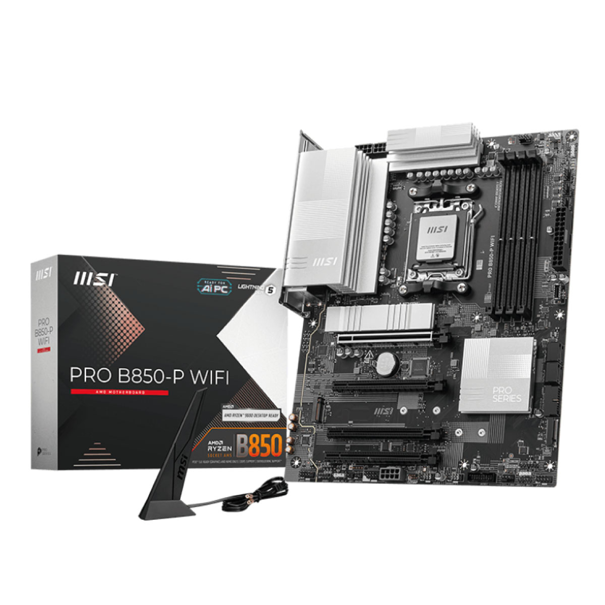 Motherboard MSI PRO B850-P WIFI, AM5, 4x DDR5, Wi-Fi 7