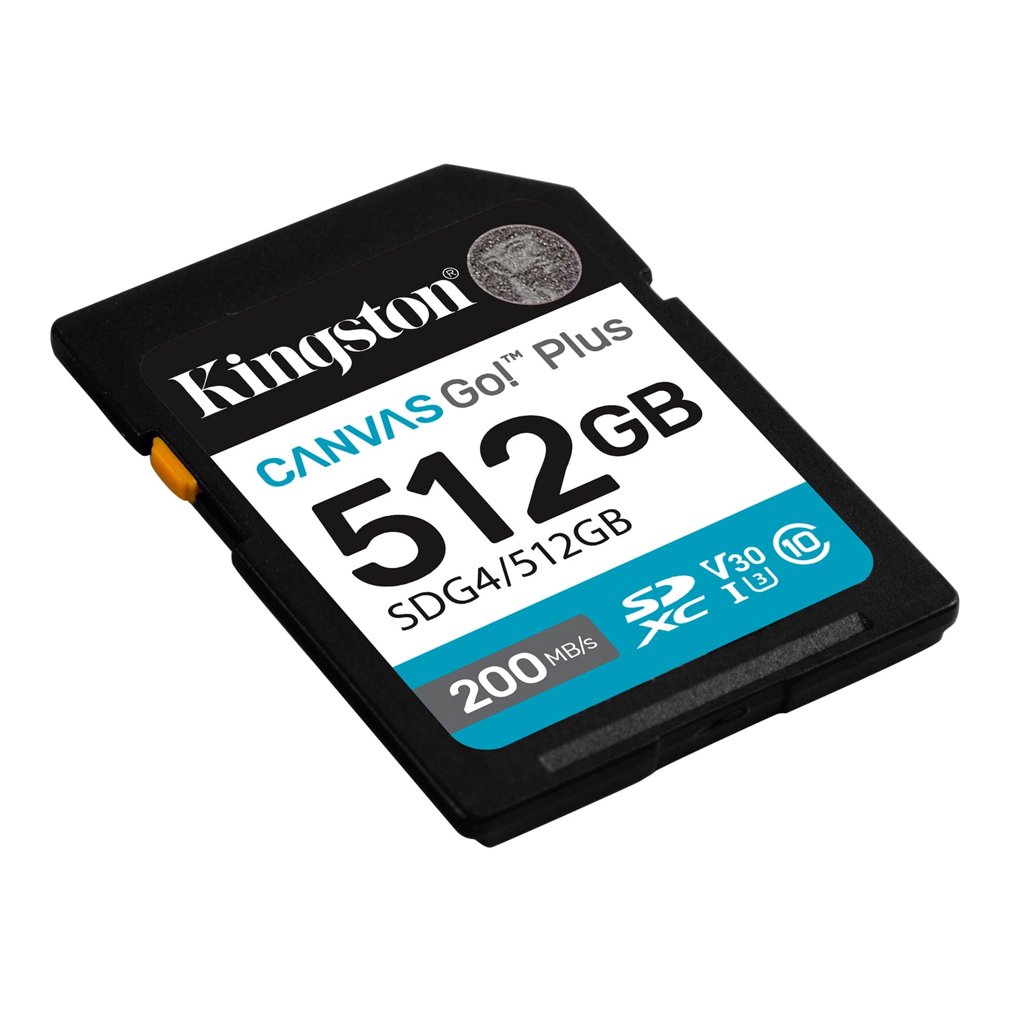 Memoria SD Kingston 512 GB Canvas Go Plus 200Mb/s
