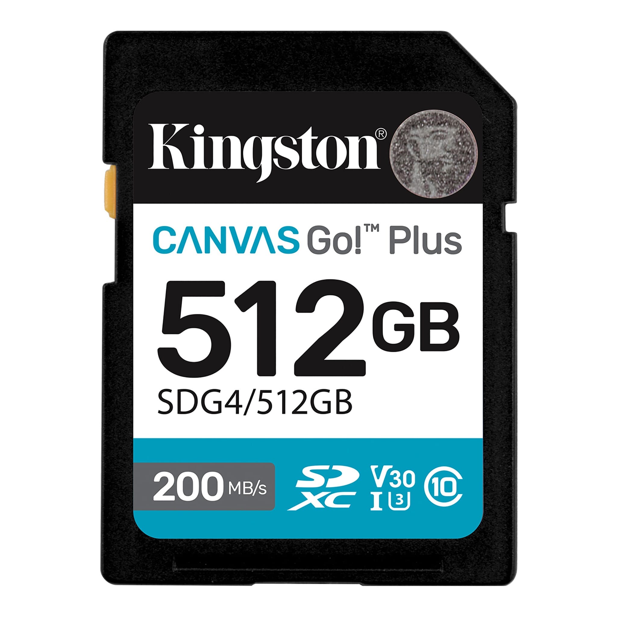 Memoria SD Kingston 512 GB Canvas Go Plus 200Mb/s