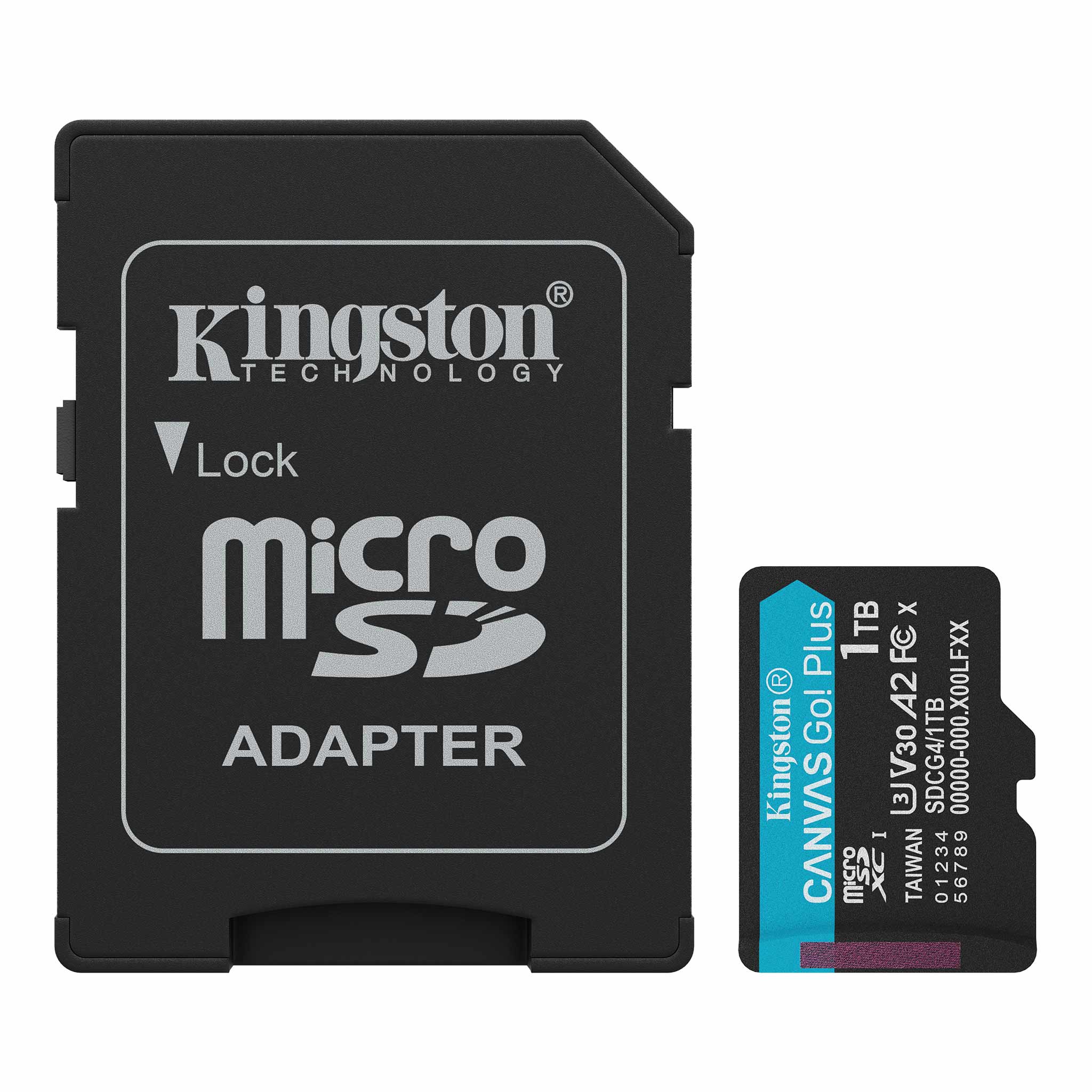 Memoria MicroSD Kingston 1 TB Canvas Go Plus G4 C/Adap