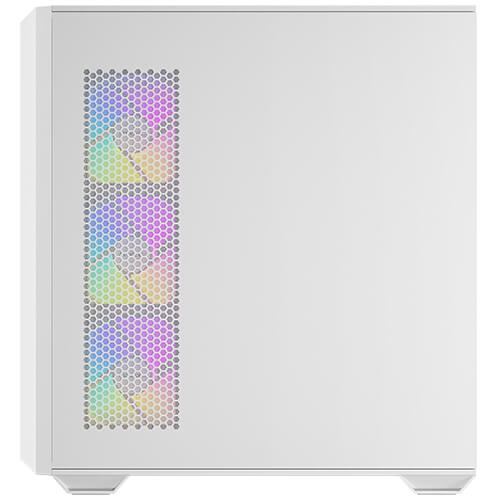 Gabinete Antec C3 ARGB blanco, Torre media, 470 x 210 x 485 mm, Vidrio templado de 4 mm