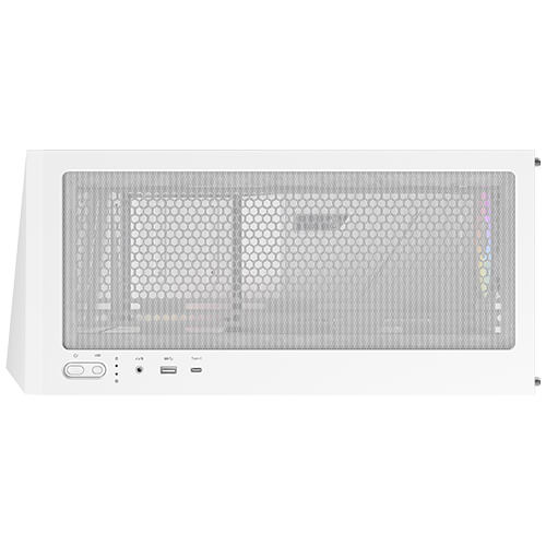 Gabinete Antec C3 ARGB blanco, Torre media, 470 x 210 x 485 mm, Vidrio templado de 4 mm