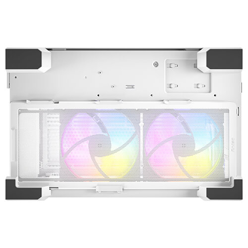 Gabinete Antec C8 ARGB blanco, Torre completa, 464 x 303 x 476 mm, Acero + Plástico + Vidrio, Soporte de placa base E-ATX (280 mm), ATX, M-ATX, ITX