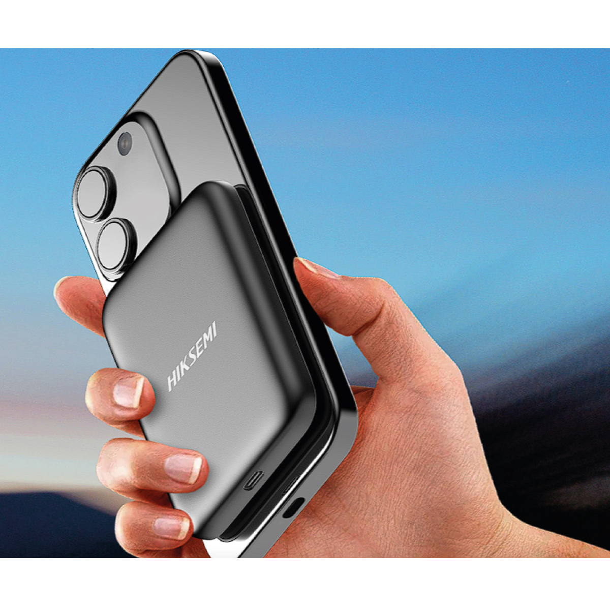 Unidad de Estado Sólido Portátil Hiksemi 2TB Elite 9, Lectura: 2000MB/s Escritura: 1850MB/s