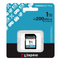 Memoria SD Kingston 1 TB Canvas Go Plus 200Mb/s
