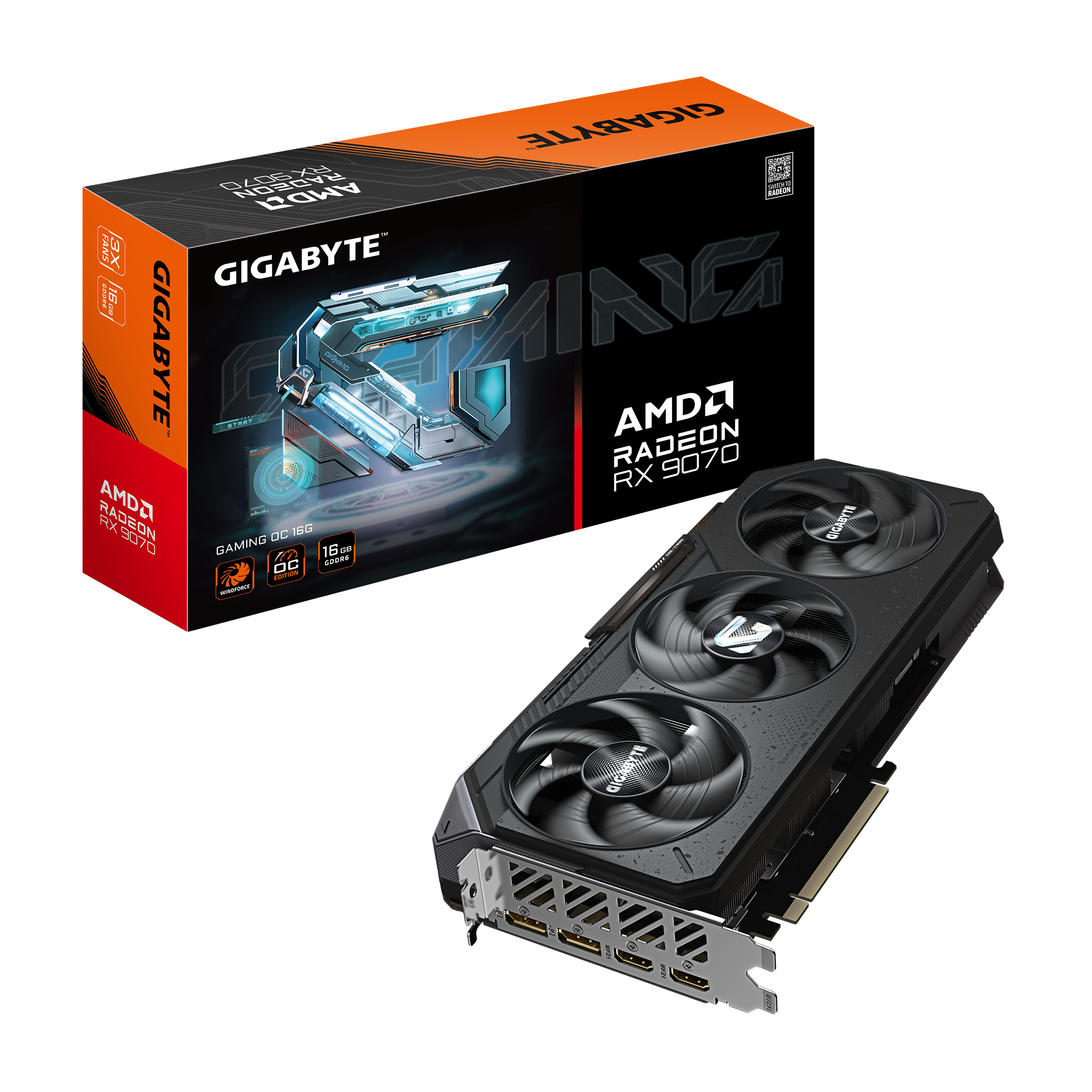 RADEON RX9070 GAMING OC 16GB