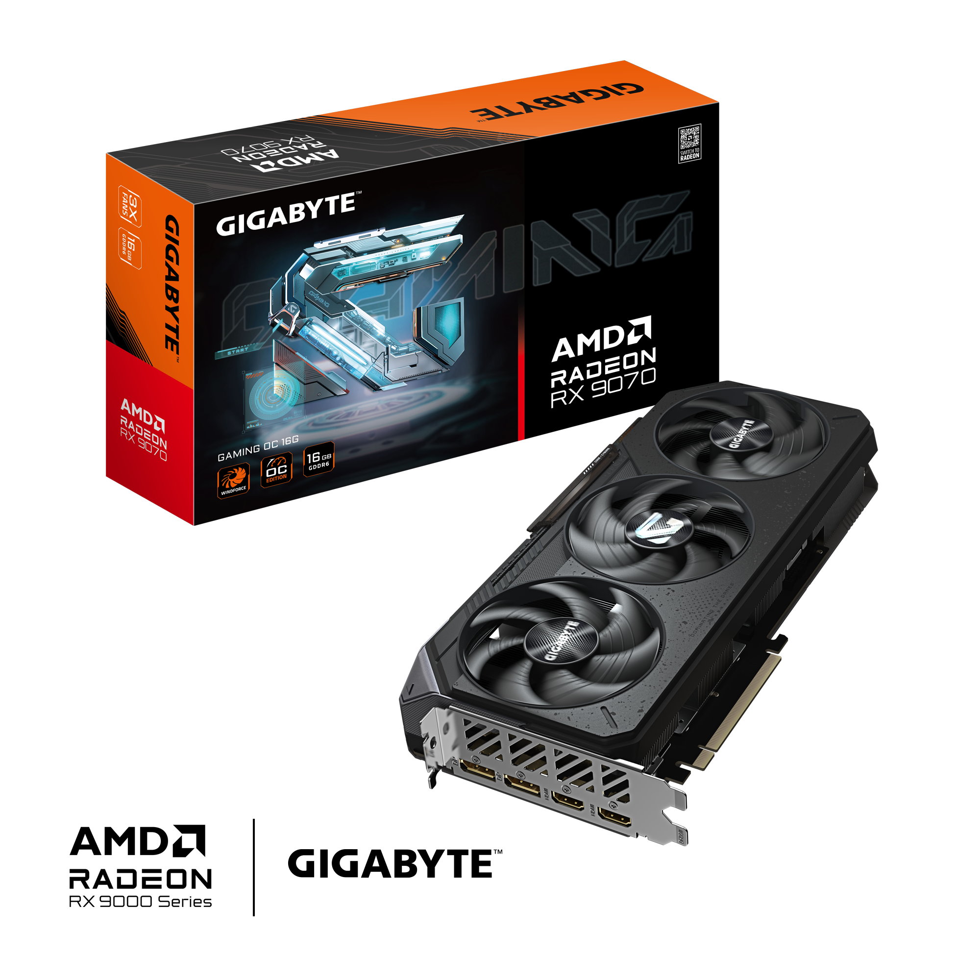RADEON RX9070 GAMING OC 16GB