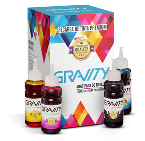MULTIPACK TINTA 100MLx4 UNIVERSAL CMYK