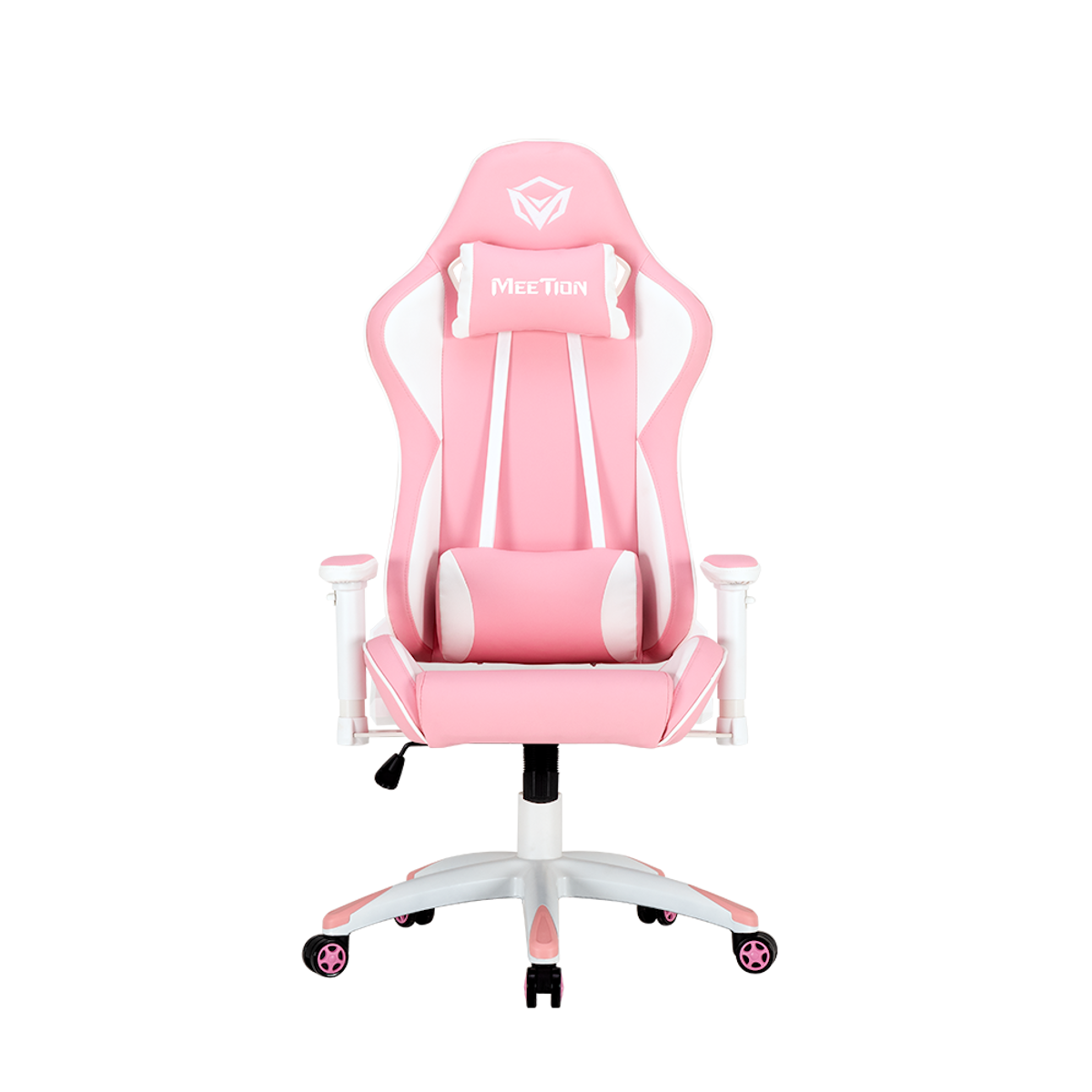 SILLA GAMER MEETION MT-CHR16 Rosado/Blanco