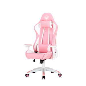 SILLA GAMER MEETION MT-CHR16 Rosado/Blanco