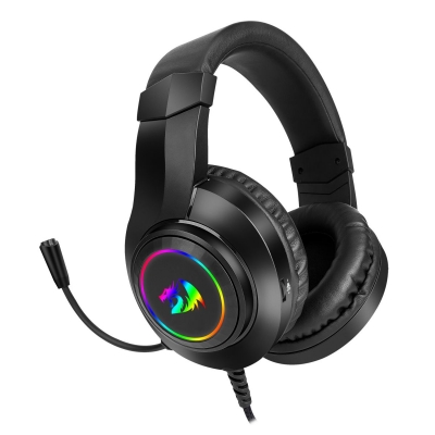 REDRAGON AURICULAR HYLAS H260W-RGB BLACK