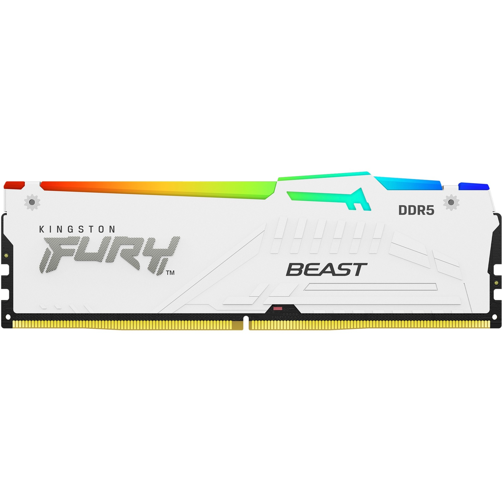 Memoria Kingston Fury 32GB Beast RGB White DDR5 5200MTs XMP