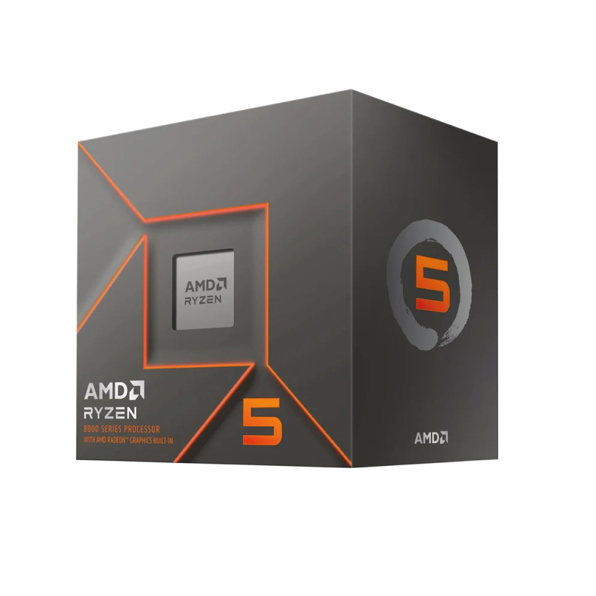 Procesador AMD Ryzen 5 8600G, 6 Nucleos, 12 Hilos, Gr�ficos Radeon 760M, Socket AM5