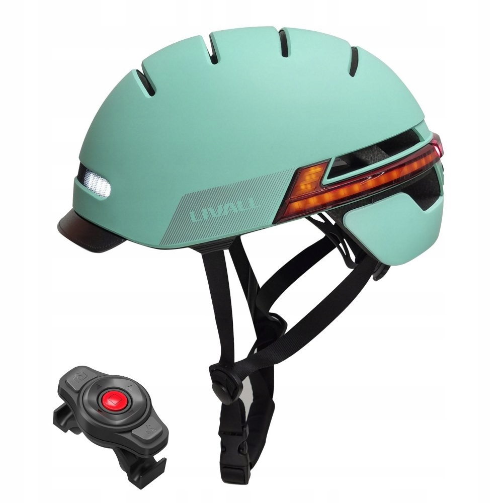 Casco inteligente Livall Urbano LED BH51M NEO. Talle L Mint