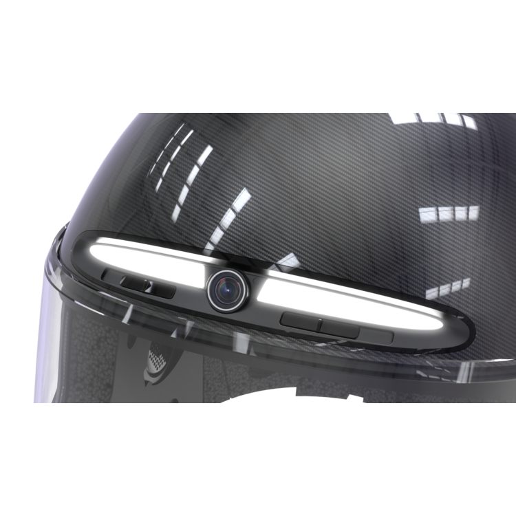 Casco Inteligente Livall MC1 Pro, C�mara 4K, GPS, Leds, Control de Voz, Alerta SOS, Bluetooth, Talle XL, Negro