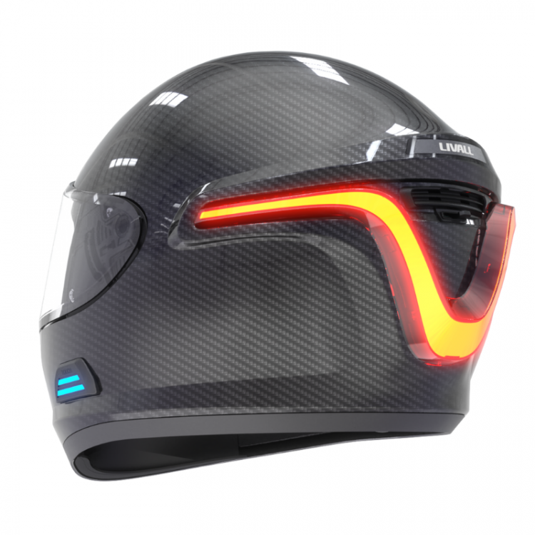 Casco Inteligente Livall MC1 Pro, C�mara 4K, GPS, Leds, Control de Voz, Alerta SOS, Bluetooth, Talle XL, Negro