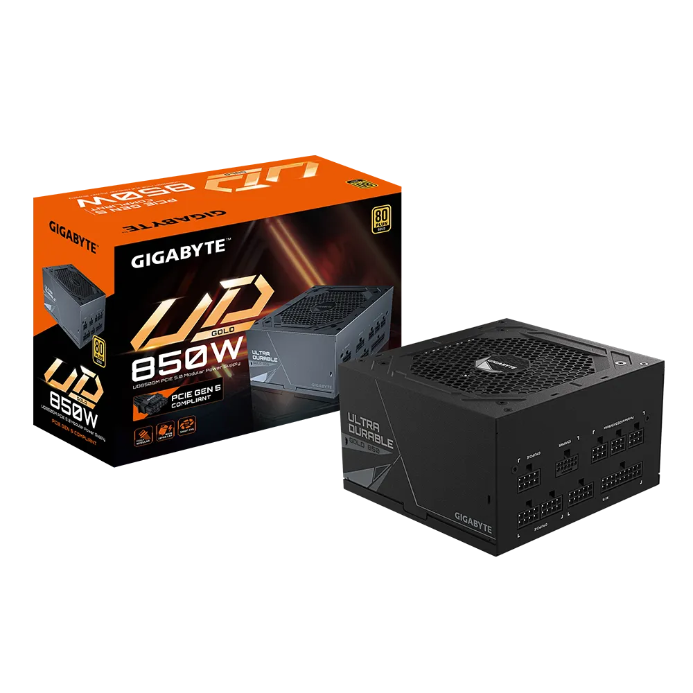 Fuente de PC Gigabyte 850W Modular 80 PLUS GOLD