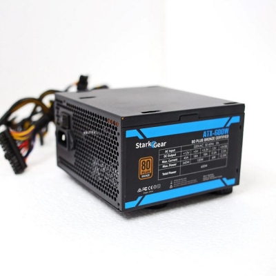 Fuente StarkGear 600W 80 Plus Bronze SGATX600W80P