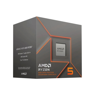 Procesador AMD Ryzen 5 8600G, 6 Nucleos, 12 Hilos, Gr�ficos Radeon 760M, Socket AM5
