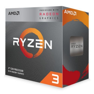 Procesador AMD Ryzen 3 3200G, Video Radeon Vega 8, AM4 YD3200C5FHBOX
